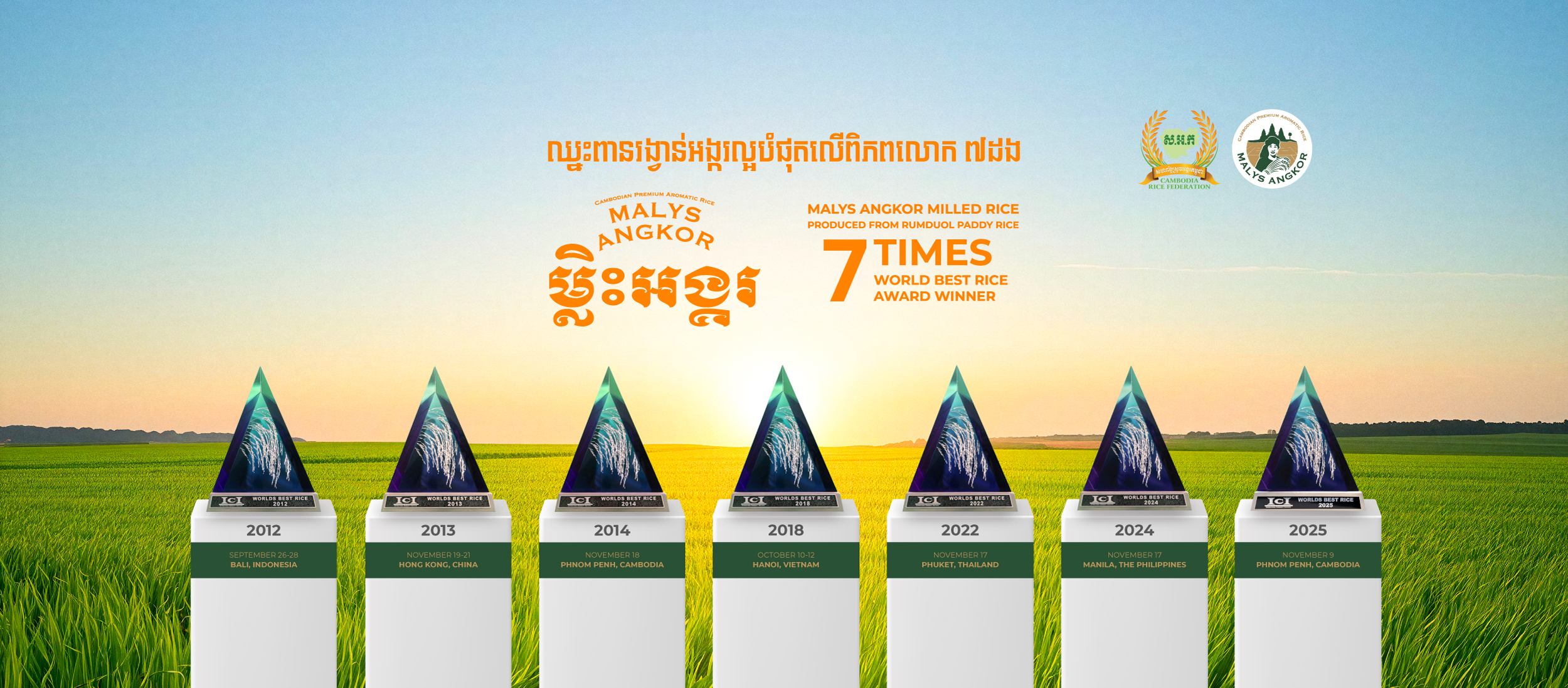 7th World Best Rice Award